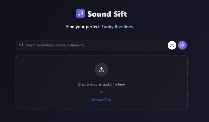 SoundSift – screenshot 1