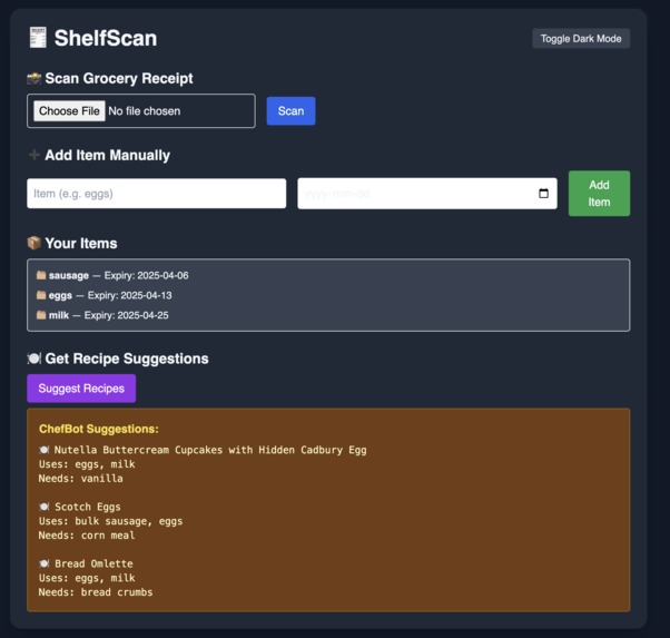 ShelfScan – screenshot 2
