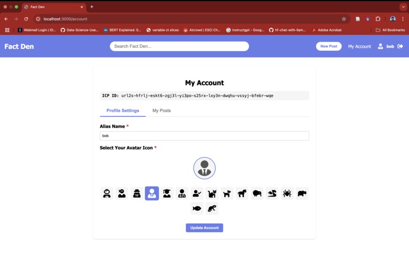 Fact Den – screenshot 3
