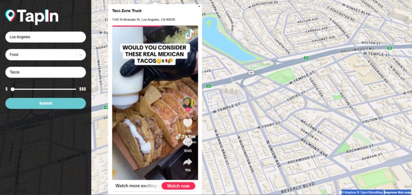 TapIn – screenshot 1