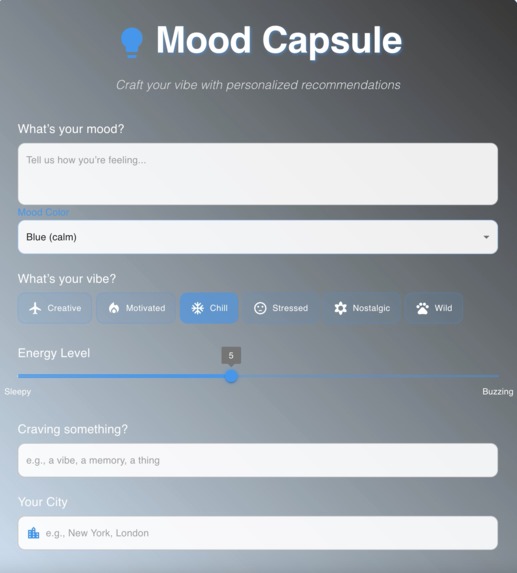 Mood Capsule – screenshot 2