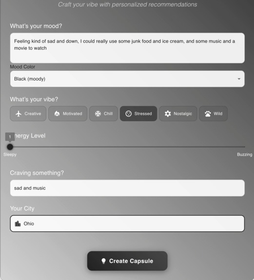 Mood Capsule – screenshot 1