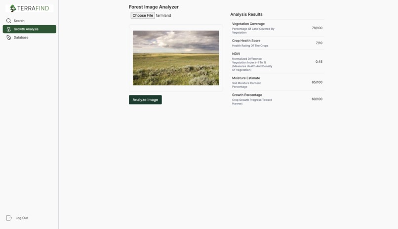 TerraFind – screenshot 1