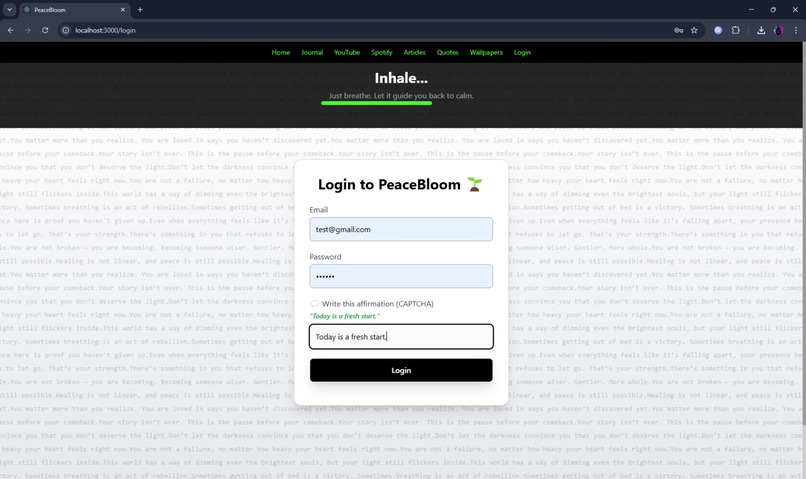 PeaceBloom – screenshot 2