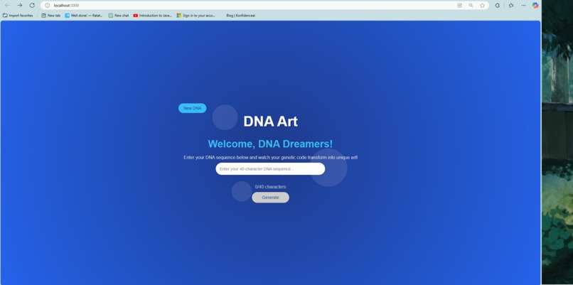 DNA-Art – screenshot 1