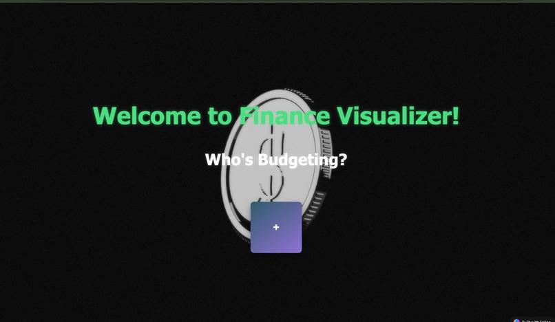 Finance Visualizer – screenshot 1