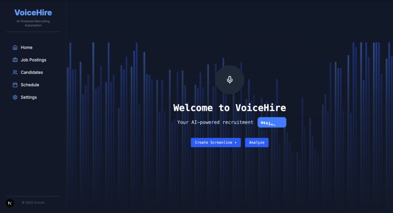VoiceHire – screenshot 4