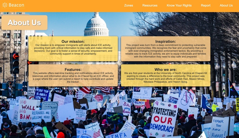 Beacon: ICE Activity and Education – screenshot 4