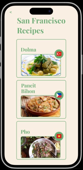 Cultural Cookbook – screenshot 5