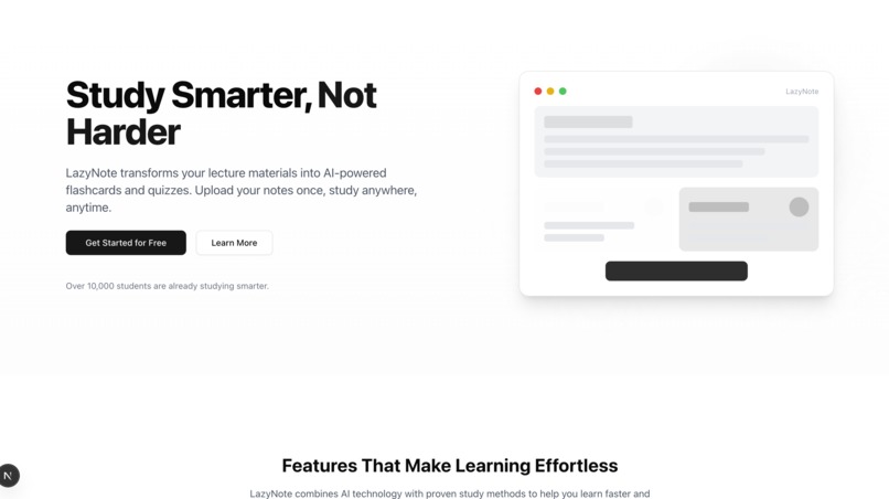 LazyNote – screenshot 3
