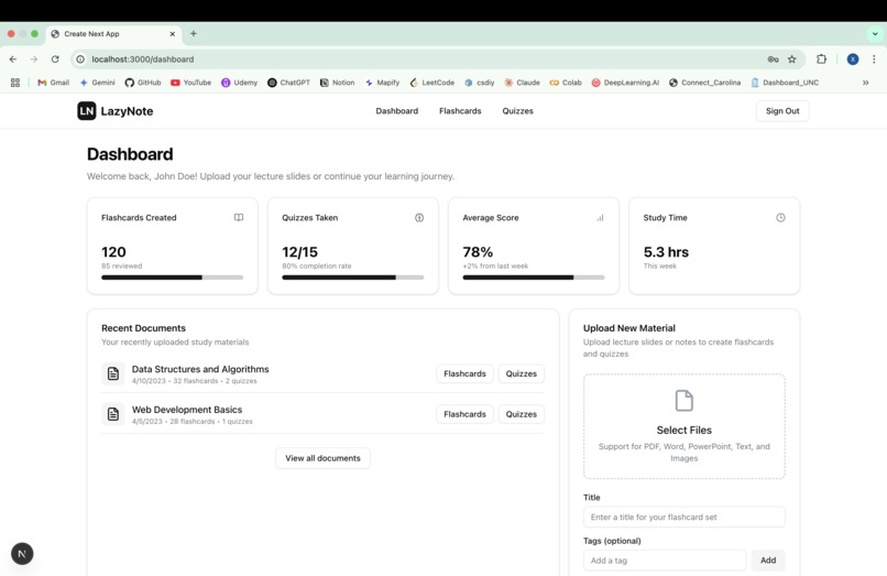 LazyNote – screenshot 4