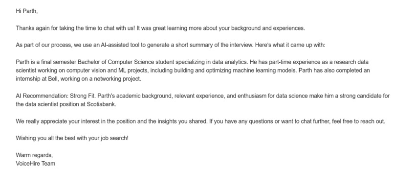 VoiceHire – screenshot 5