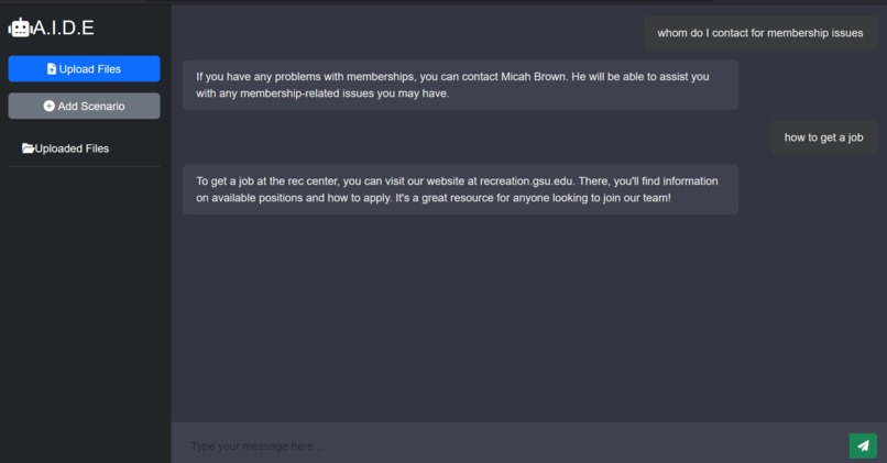 A.I.D.E. – screenshot 1