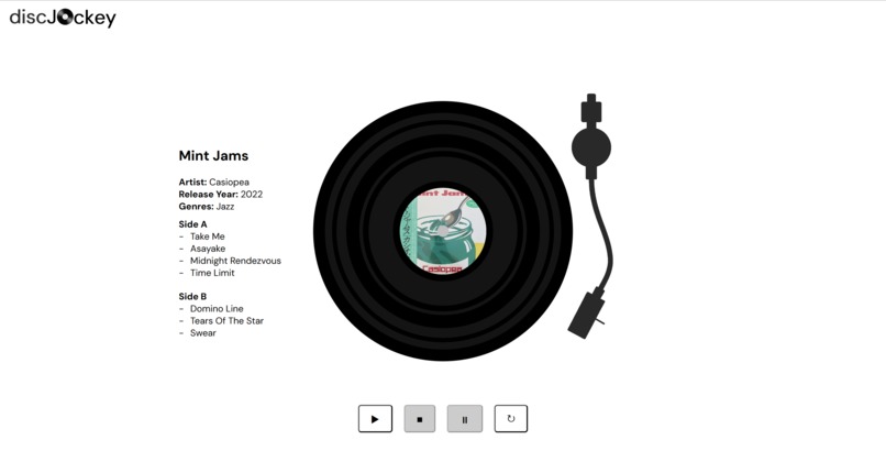 discJockey – screenshot 2