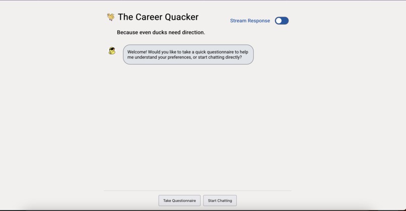 The Career Quacker – screenshot 1