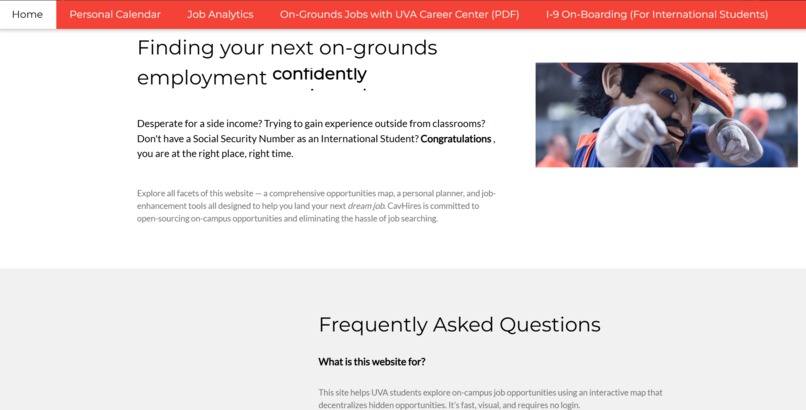 CavHires – screenshot 2
