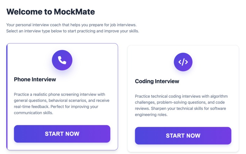 MockMate – screenshot 1