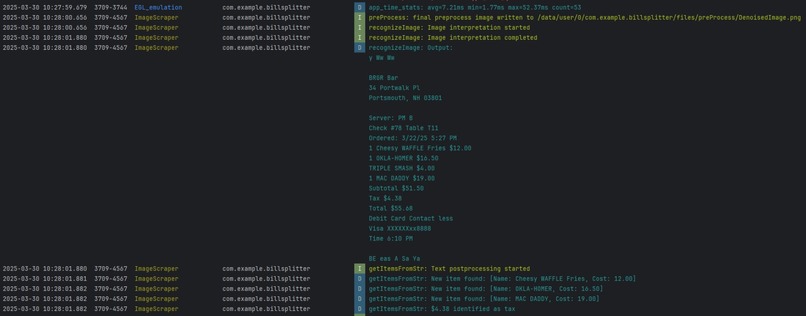 Bill Splitter – screenshot 4