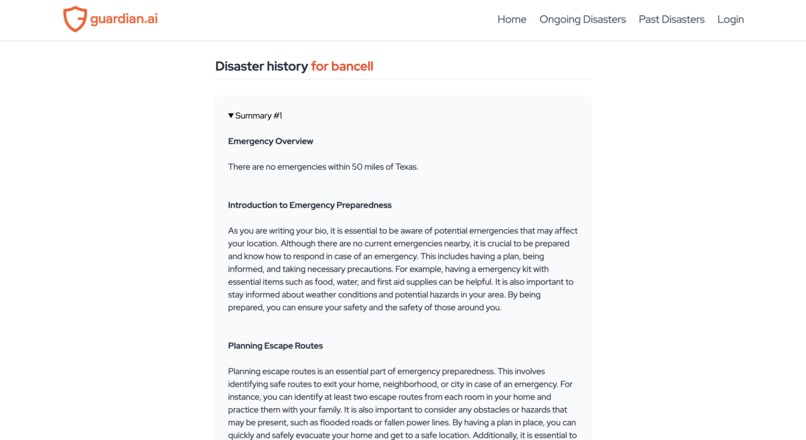 guardian.ai – screenshot 3
