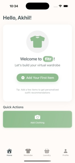 fitr - a new way to fit. – screenshot 2