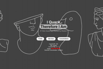 I Quack therefore I Am 