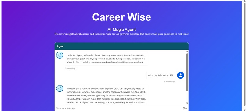 CareerWise – screenshot 5