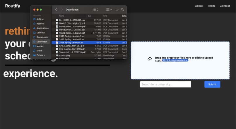 Routify – screenshot 1