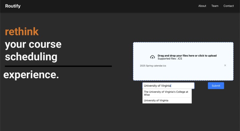Routify – screenshot 2
