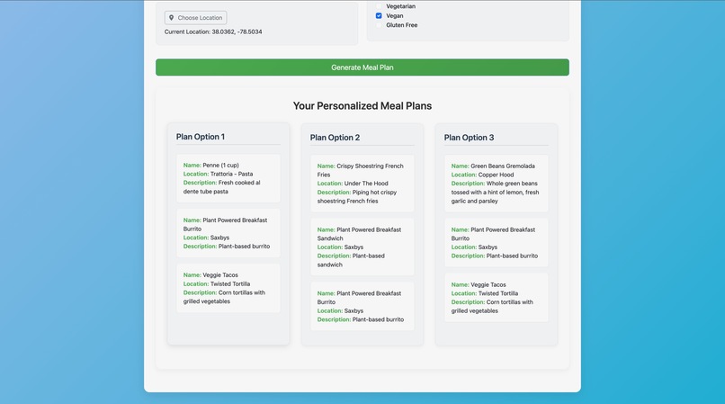 Meal Mentor – screenshot 3