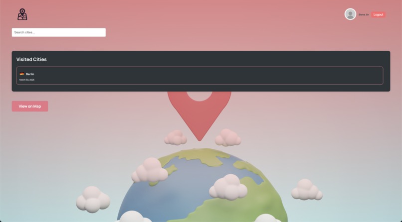 Travel log  – screenshot 2