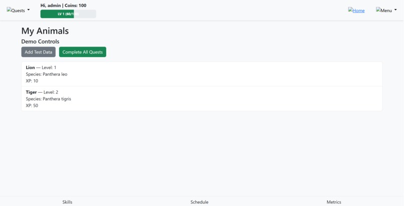 HooLevelUp – screenshot 2