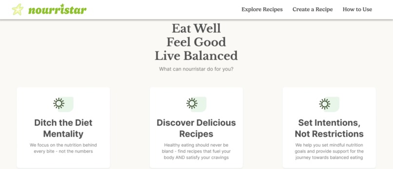 nourristar – screenshot 1