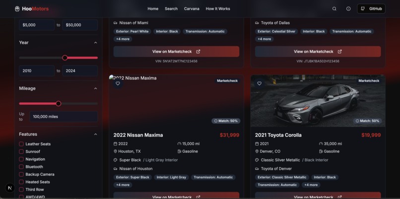 HooMotors – screenshot 2