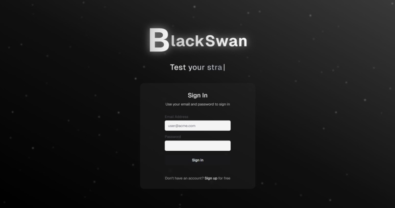 BlackSwan – screenshot 1