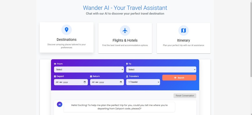 Wander AI – screenshot 1