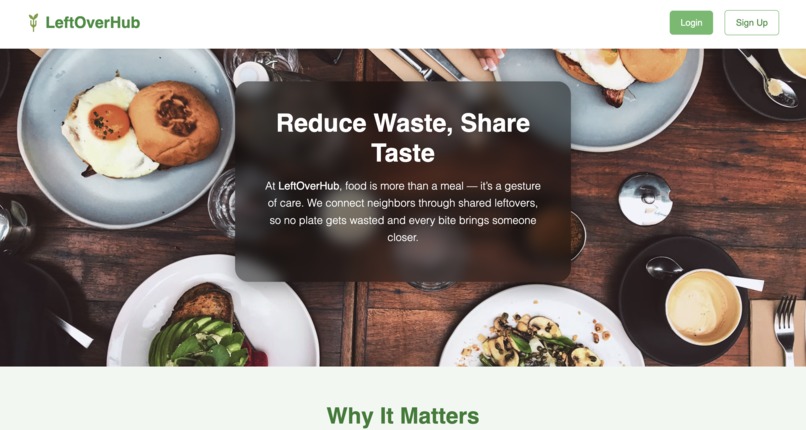 LeftoverHub – screenshot 2