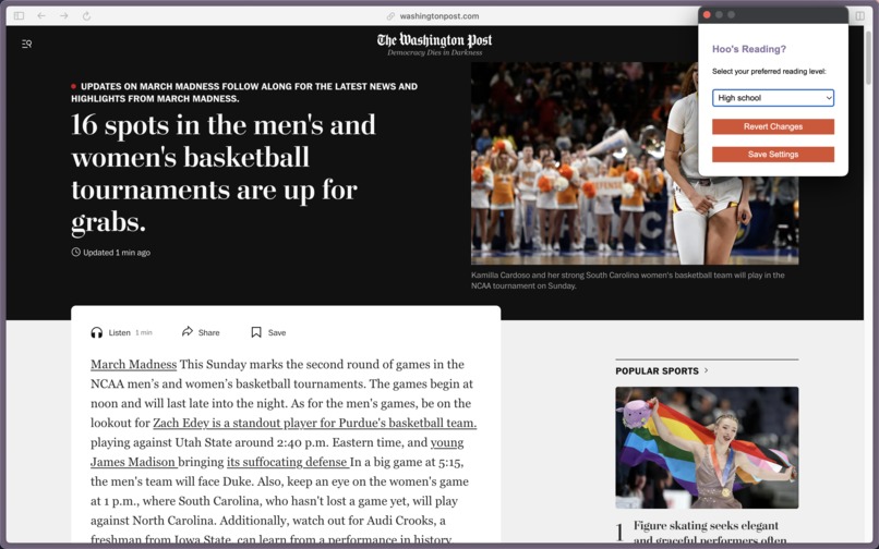 HoosReading – screenshot 4