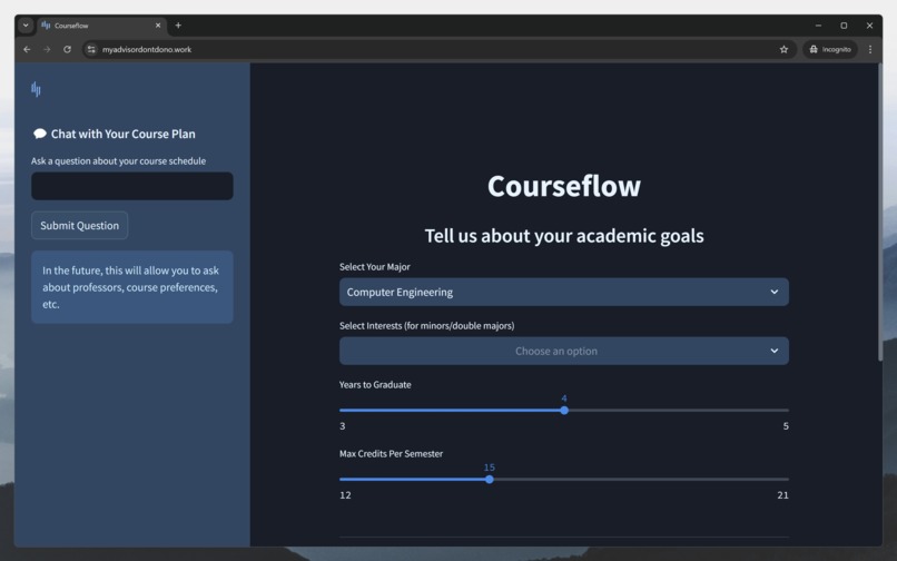 Courseflow – screenshot 1