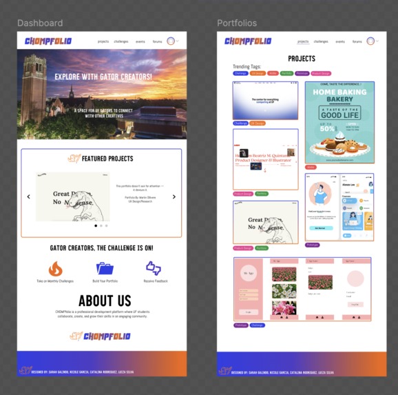 CHOMPfolio – screenshot 2