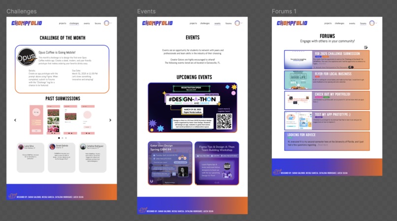 CHOMPfolio – screenshot 3