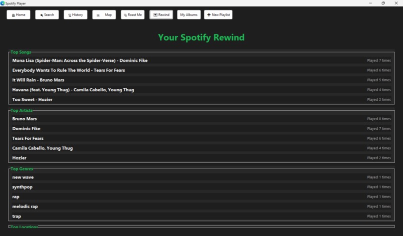 SoundTrack - Your Music, Your Moments. Mapped – screenshot 6