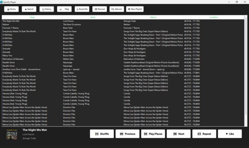 SoundTrack - Your Music, Your Moments. Mapped – screenshot 9
