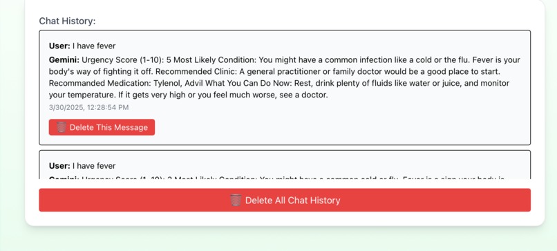 SymptomSense – screenshot 3
