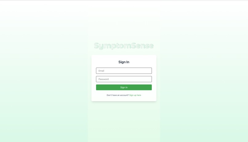 SymptomSense – screenshot 7