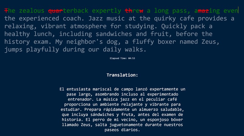 TypingUpTomorrow – screenshot 2