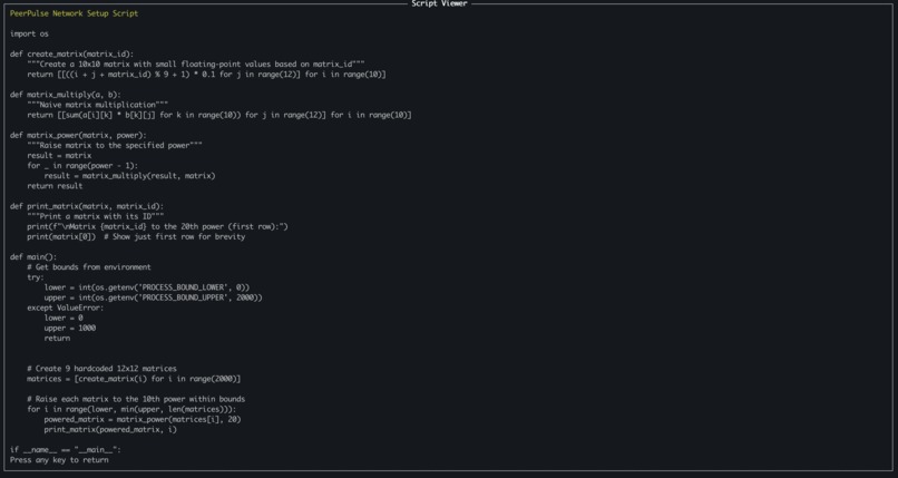 PeerPulse – screenshot 5