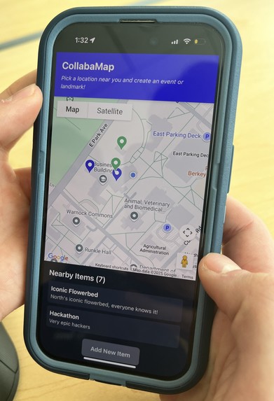 CollabaMap – screenshot 2
