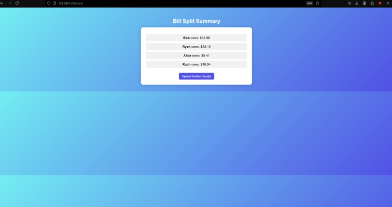 D-SplitBill – screenshot 3