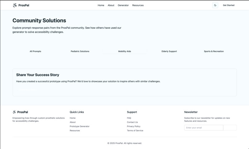 ProsPal: Custom Prosthetic Prototype Generator – screenshot 2