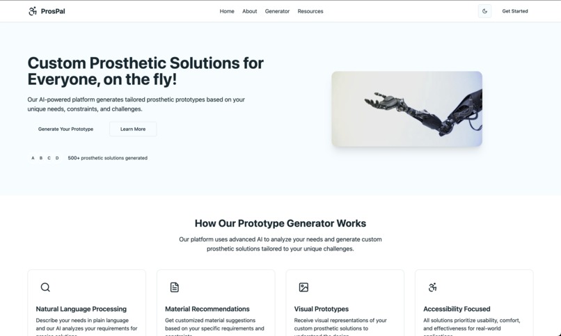 ProsPal: Custom Prosthetic Prototype Generator – screenshot 5